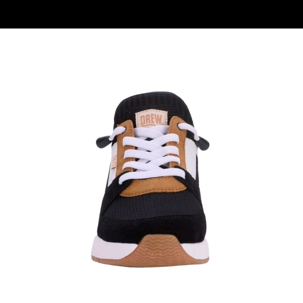Drew Women's Bobbie - No Hands Lightweight sneakers, Black Combo 10837 - Picture 5 of 7